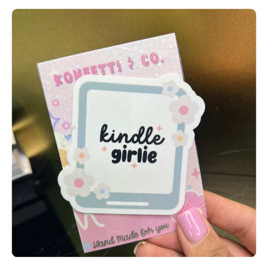 Kindle Girly Waterproof Sticker
