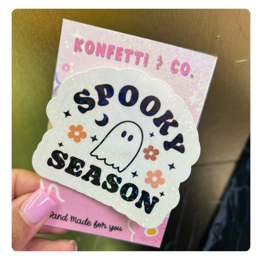 Spooky Season Waterproof Stickers