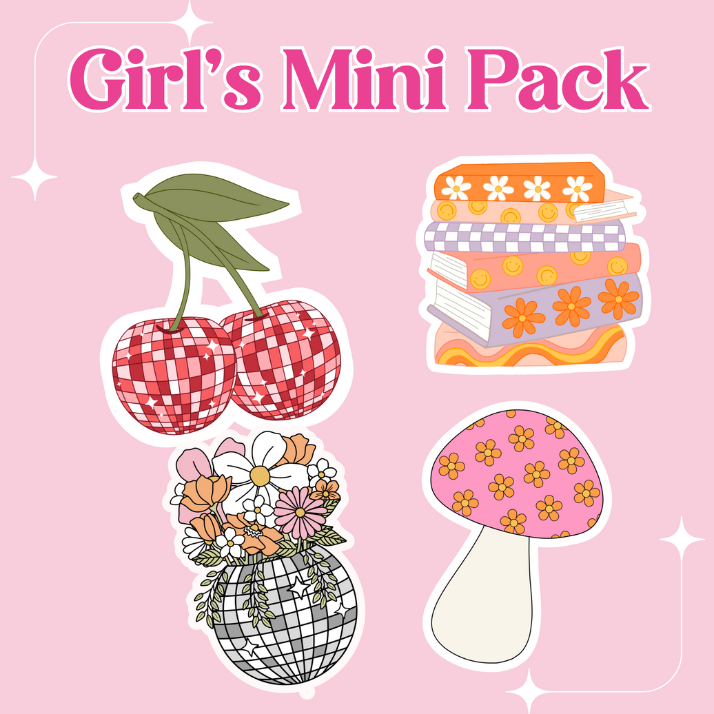 Girl's Mini Sticker Pack