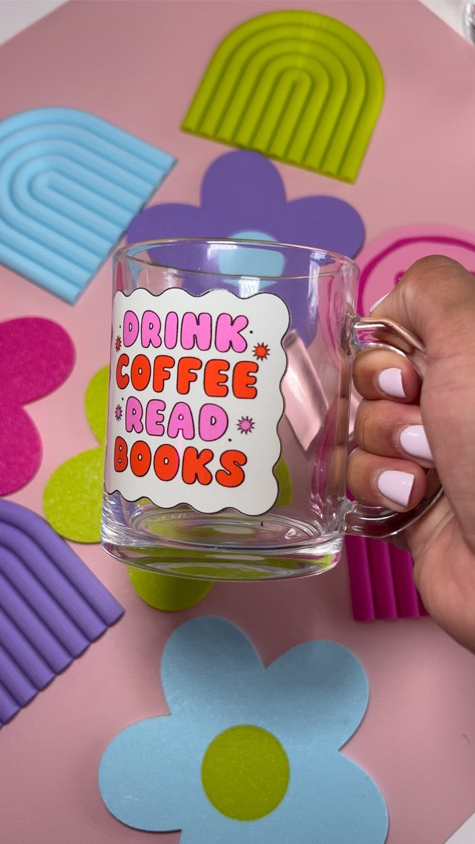 Drink Coffee Read Mug