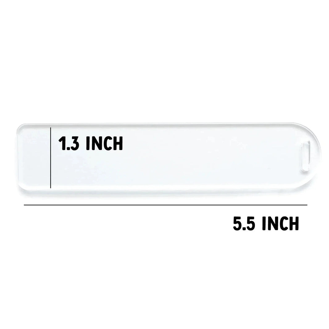 Bee And Flowers Acrylic Bookmark