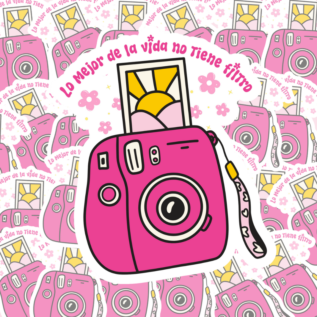 Lo mejor de la vida no tiene filtro
camara