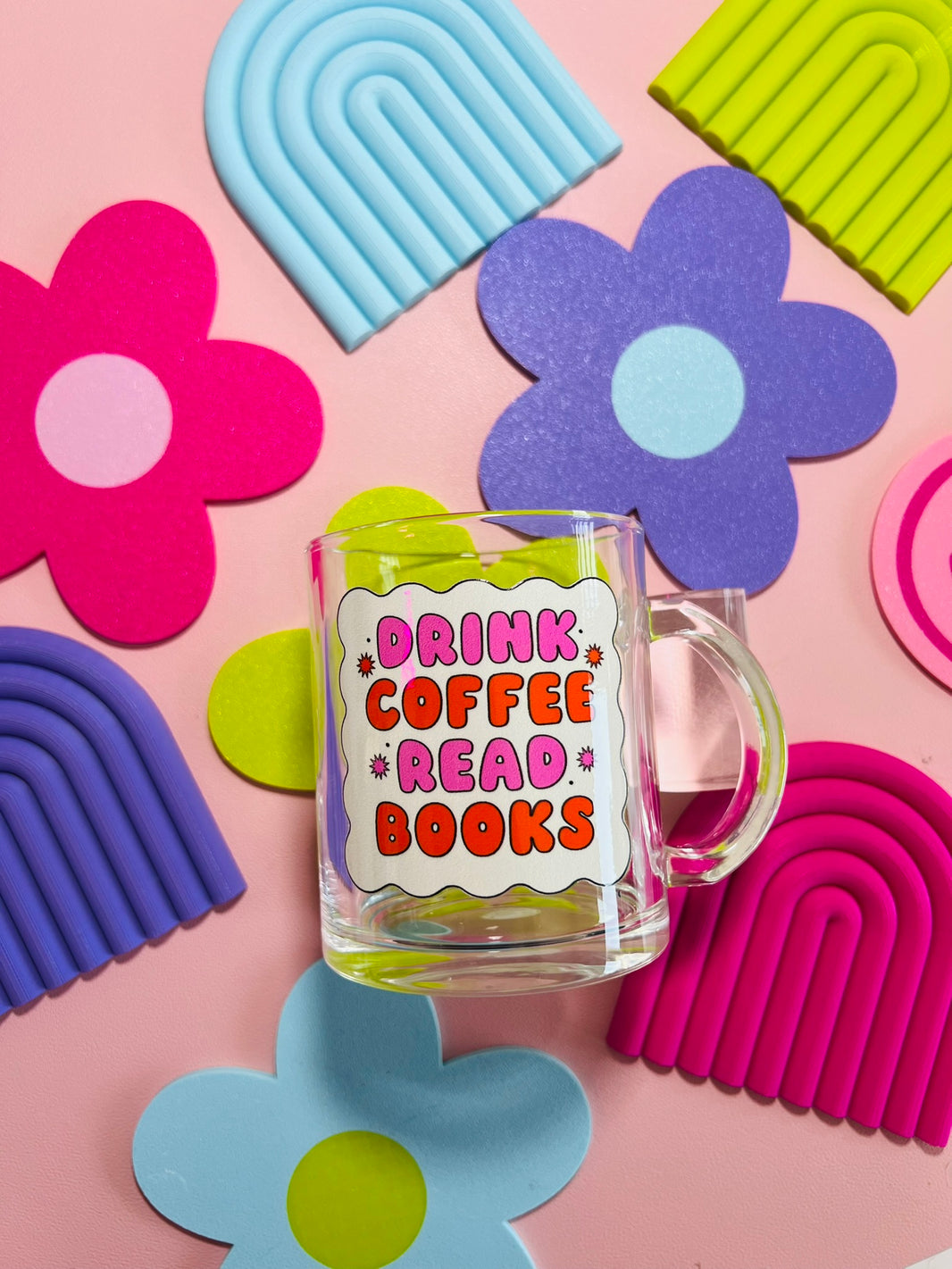 Drink Coffee Read Mug