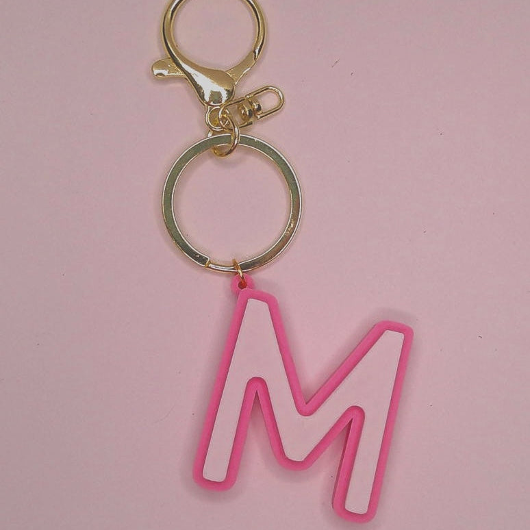 Llavero de Letras 3D