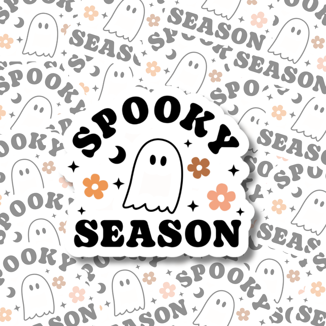 Spooky  Season  Waterproof Stickers