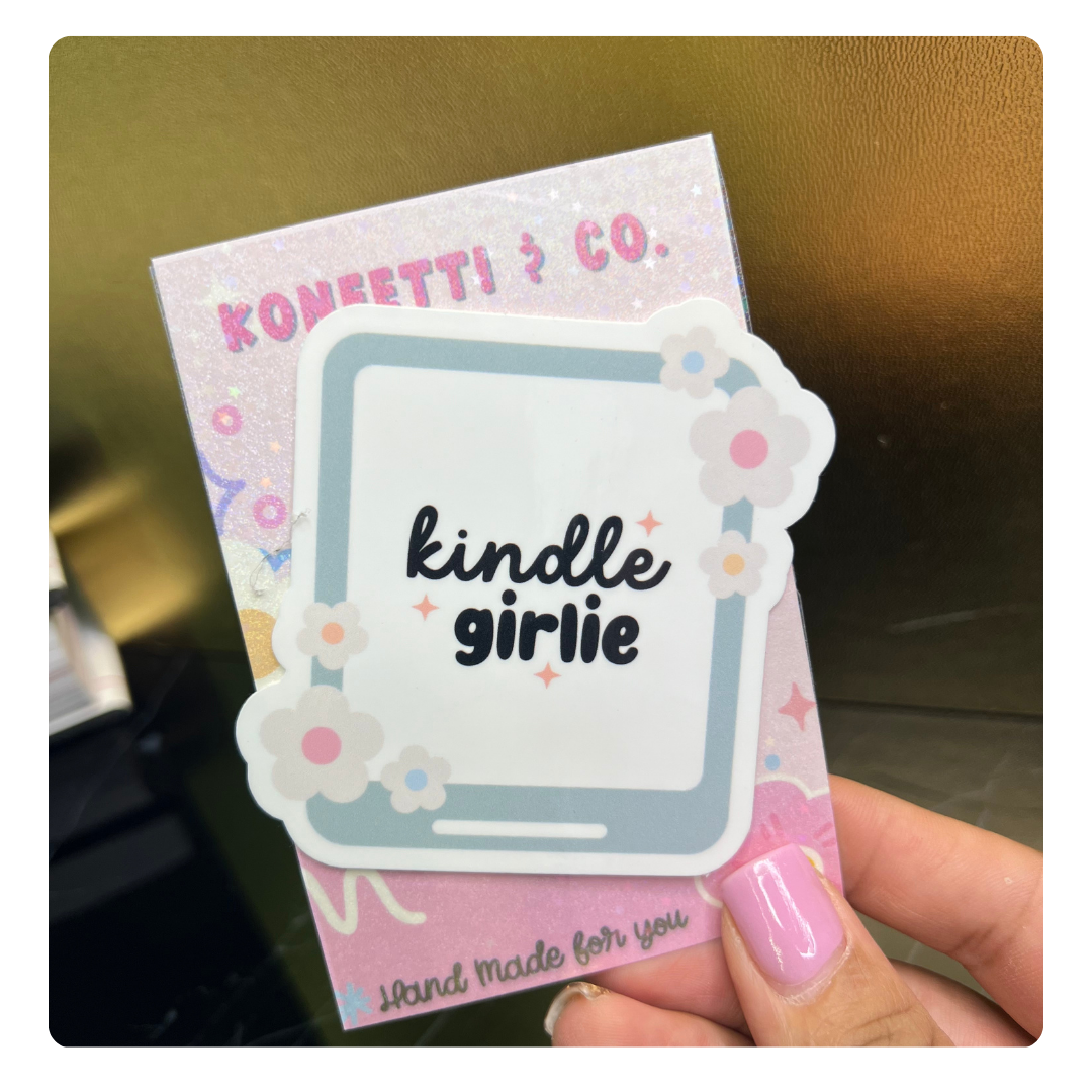 Kindle Girly Waterproof Sticker