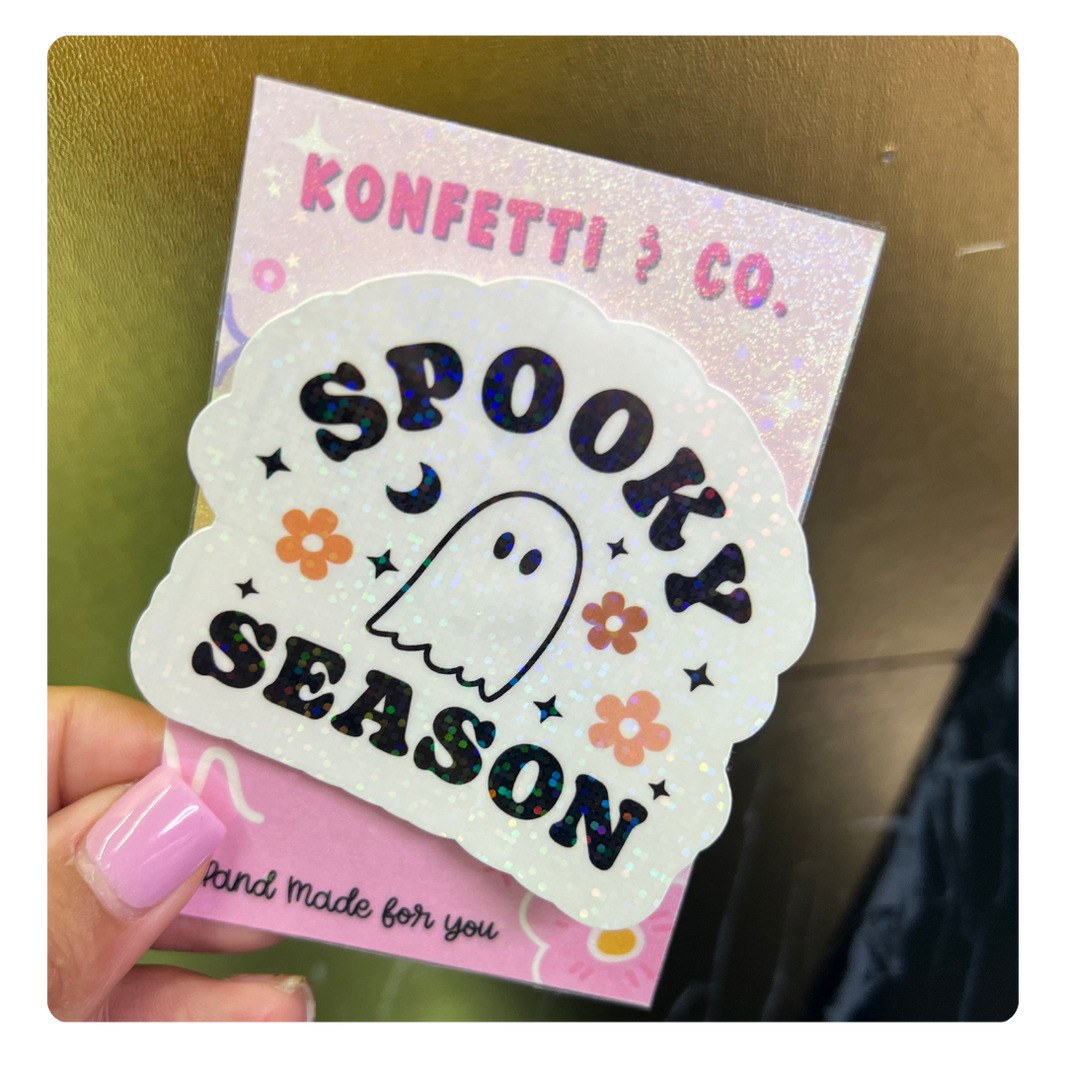 Spooky  Season  Waterproof Stickers
