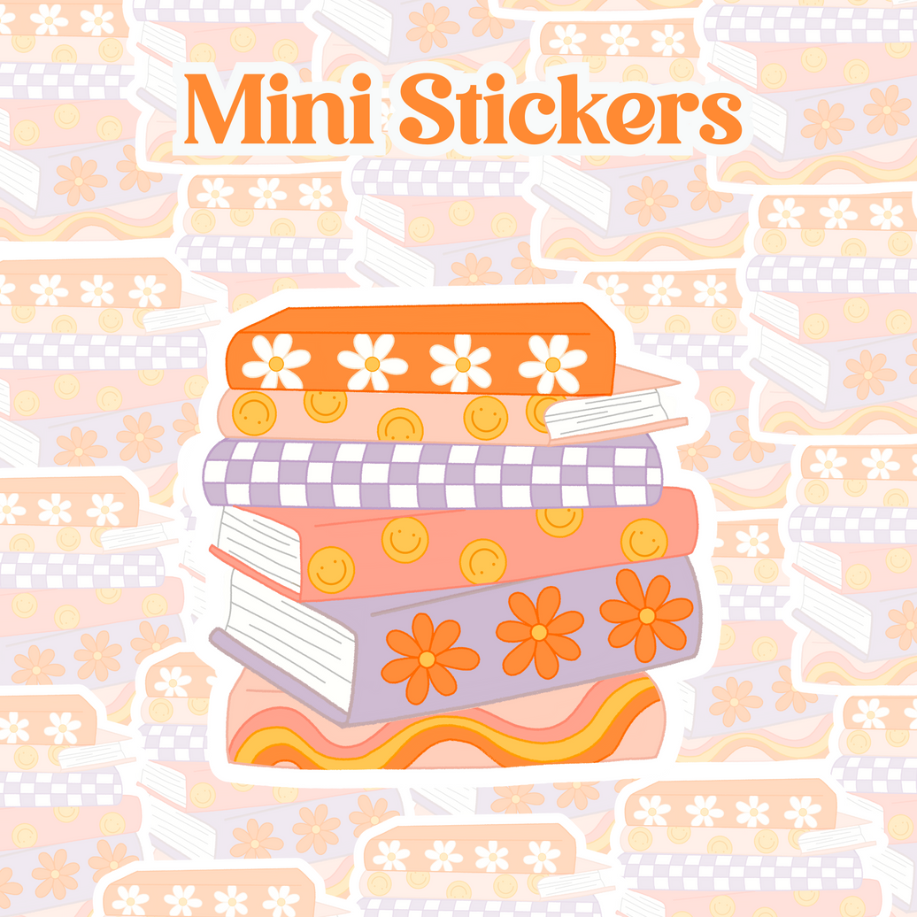 Happy Book Mini Sticker