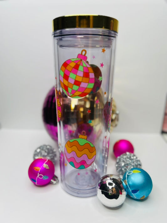 Happy Jingle Bell Tumblers