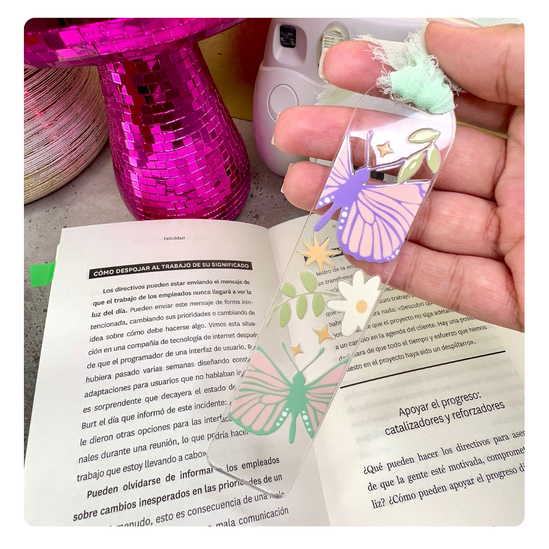 Butterfly Acrylic Bookmarks