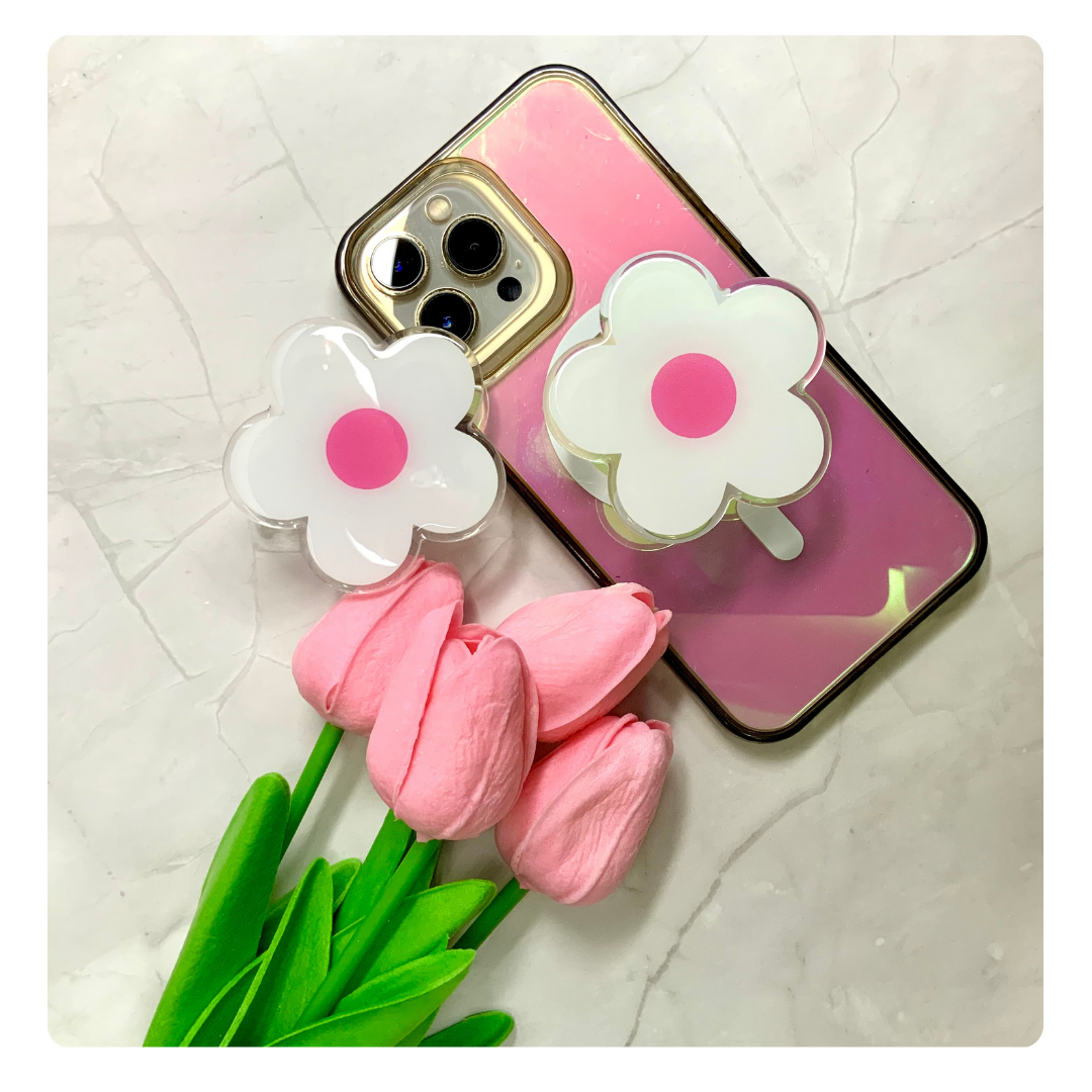 Daisy Phone Grip Acrylic