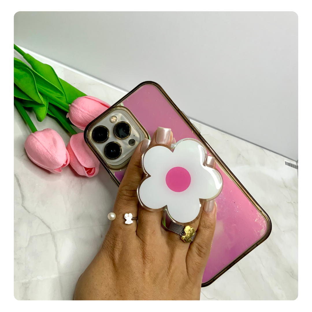 Daisy Phone Grip Acrylic