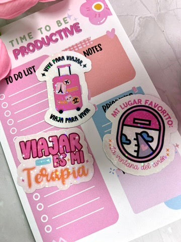 Mi lugar favorito Waterproof Stickers