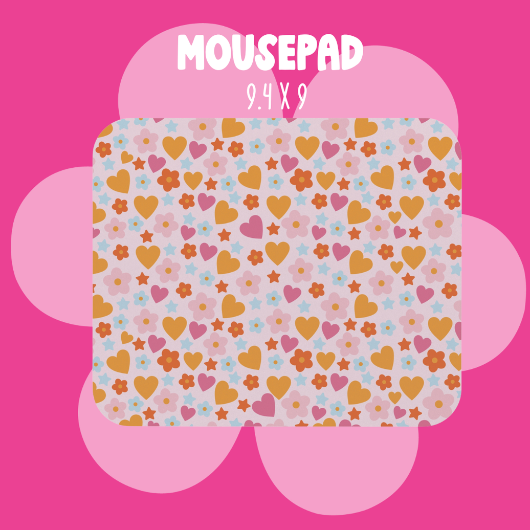Pink Girly Mousepad