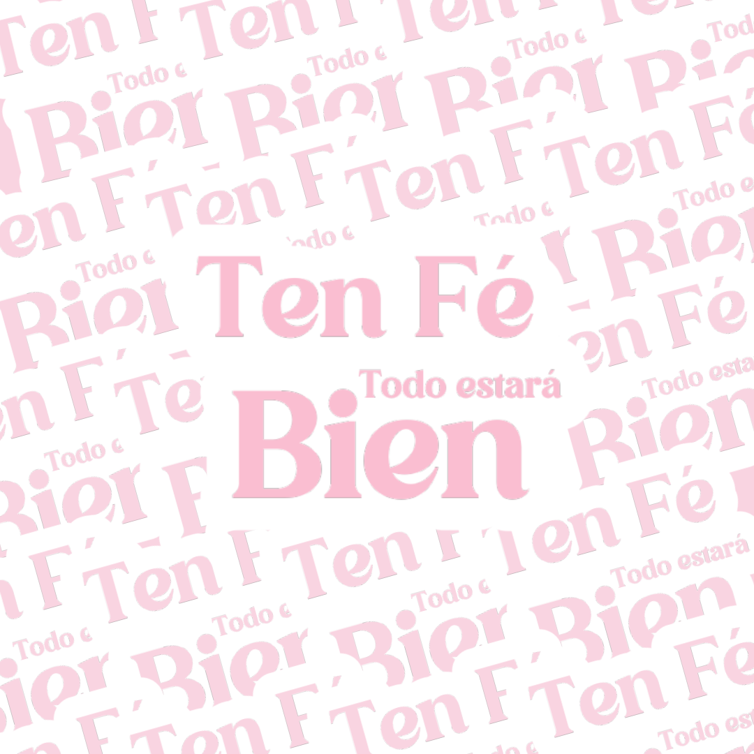 Ten Fe todo estará bien Waterproof Stickers